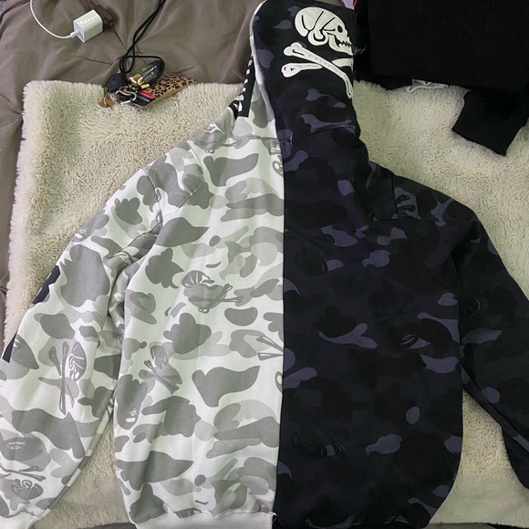 Neighborhood x Bape Camo Hoodie